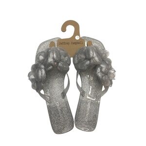 Jeffrey Campbell Fleuris Jelly Flip Flop (Women) size 9